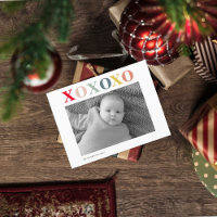 Photo personnelle moderne | XoXoXo coloré