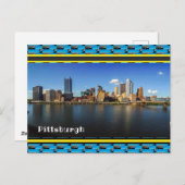 Carte postale photo Pittsburgh (Devant / Derrière)