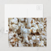 Carte Postale Photo Popcorn (Devant / Derrière)