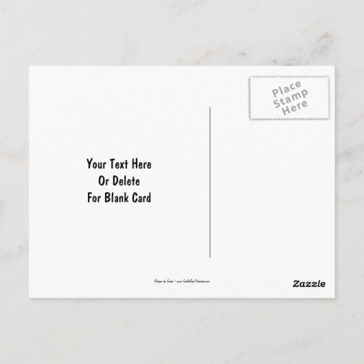 Carte Postale Photo Rainbow Colour Rays (Dos)