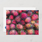 Carte postale photo Rambutans (Devant / Derrière)