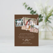 Carte Postale PHOTO Réception de la soirée d'annonce de notre ma (Debout devant)