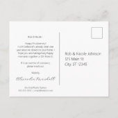 Carte Postale Photo Réelle Célébration de Maison (Dos)