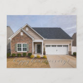 Carte Postale Photo Réelle Célébration de Maison (Devant)