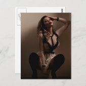 Carte Postale Photo séduisante (Devant / Derrière)