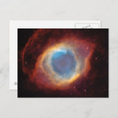 Carte Postale Photo spatiale Helix Nebula (Devant / Derrière)