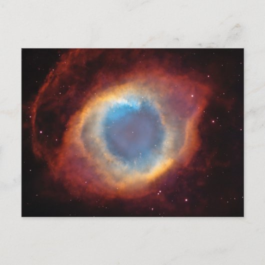 Carte Postale Photo spatiale Helix Nebula (Devant)