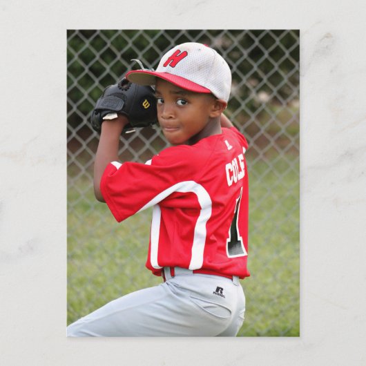 Carte postale photo sport personnalisée (Devant)