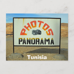 Carte Postale Photo-stop tunisien