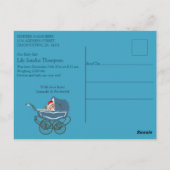 Carte postale photo Turquoise Vert Bleu (Dos)