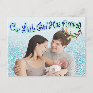 Carte postale photo Turquoise Vert Bleu