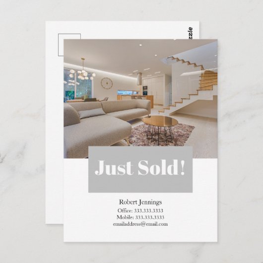 Carte postale photo vendue (Devant / Derrière)