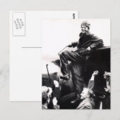 Carte Postale Photo vintage Amelia Earhart (Devant / Derrière)