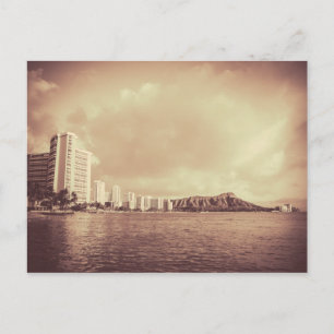 Carte Postale Photo vintage De Hawaii Beach