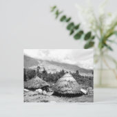 Carte Postale Photo vintage de logements au Pérou (Debout devant)