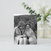 Carte postale photo Vintage Girfriends (Debout devant)