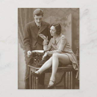 Carte Postale photo vintage risque
