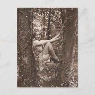 Carte Postale Photo Vintage risqué