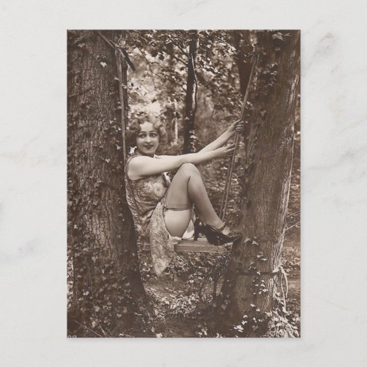 Carte Postale Photo Vintage risqué (Devant)
