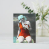 Carte Postale Photo Vintage risqué (Debout devant)