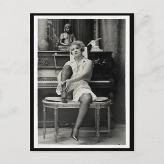 Carte Postale Photo Vintage risqué