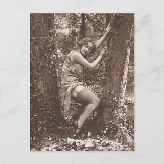 Carte Postale Photo Vintage risqué (Devant)