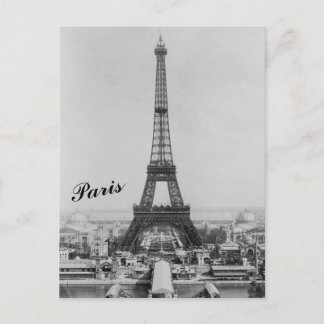 Carte postale photo Vintage Tour Eiffel