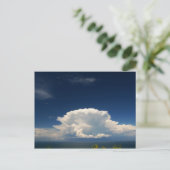 Carte Postale Photo White Puffy Cloud (Debout devant)