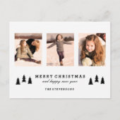 CARTE POSTALE PHOTO XMAS TREE JOYEUX NOËL (Devant)