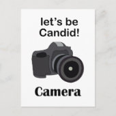 Carte Postale Photographe caméra candide (Devant)