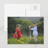 Carte Postale Photographe Lil (Devant / Derrière)