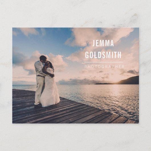 Carte Postale Photographe professionnel Photo (Devant)