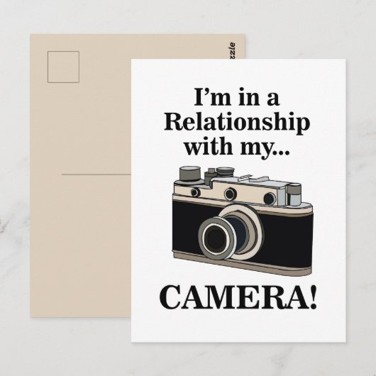 Carte Postale Photographe vintage (Devant / Derrière)