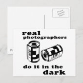 Carte Postale photographes (Devant / Derrière)