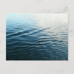 Carte Postale Photographie abstraite de la nature : nuances d'ea