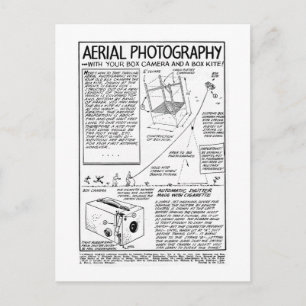 Carte Postale Photographie Aérienne Avec Caméra Box