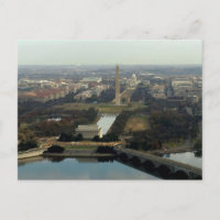Photographie aérienne de Washington DC