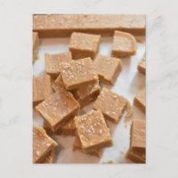 Photographie alimentaire Caramel Fudge de sel mari