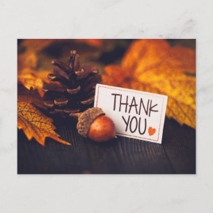 Carte Postale Photographie d'Action de grâce d'automne Photograp