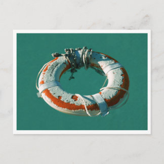 Carte Postale Photographie d'art de bouée de sauvetage