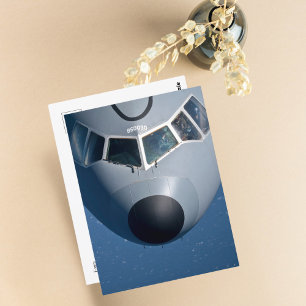 Carte Postale Photographie d'avion, Anniversaire d'aviation cool