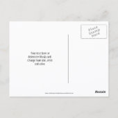 Carte Postale Photographie de jardin de fleurs d'hibiscus et d'a (Dos)