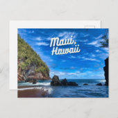 Carte postale Photographie de Maui Hawaii (Devant / Derrière)