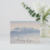 Carte Postale Photographie de nuages (Debout devant)