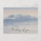 Carte Postale Photographie de nuages (Devant)