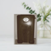 Carte Postale Photographie de radio vintage (Debout devant)