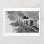 Carte Postale Photographie de Shepherd's Dell on Columbia River (Devant)