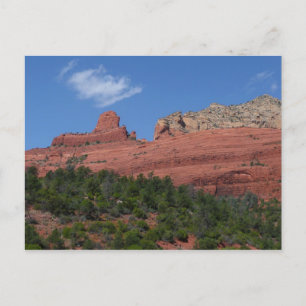Carte Postale Photographie de Steamboat Rock à Sedona Arizona