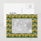 Carte Postale Photographie de Susan Flowers à l'oeil noir (Devant / Derrière)