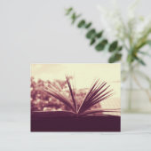 Carte Postale Photographie du livre ouvert (Debout devant)